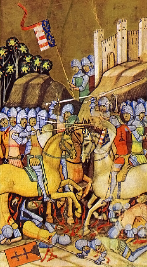 Rozgonyi csata a Képes Krónikából