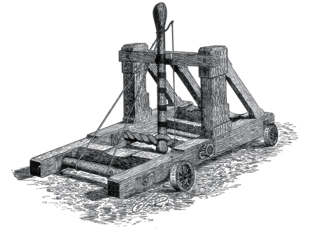 onager és mangonel mangonel